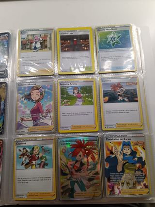 Colección Cartas Pokémon VMAX y GX