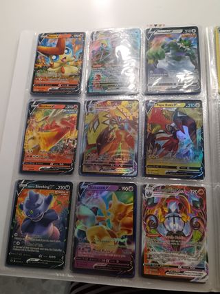 Colección Cartas Pokémon VMAX y GX