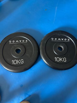 Discos de Pesas Domyos 10KG