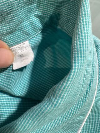 Pijama Caballero Chaqueta y Pantalón Largo menta c