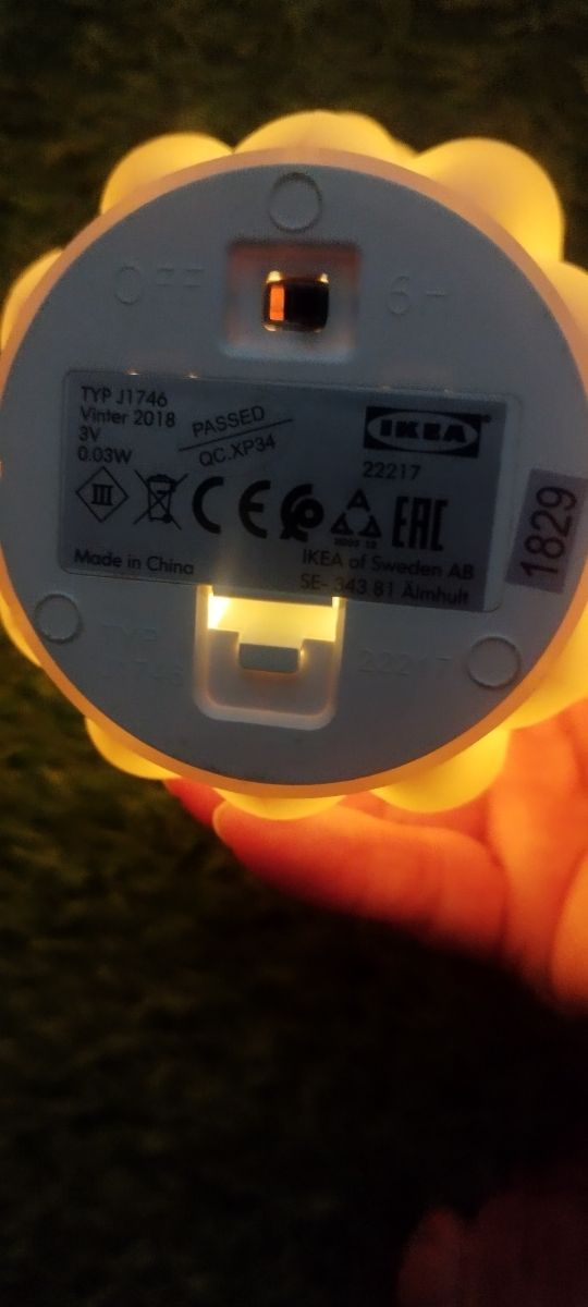 Vela LED Piña Decorativa