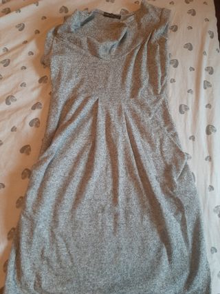 Vestitino grigio smanicato