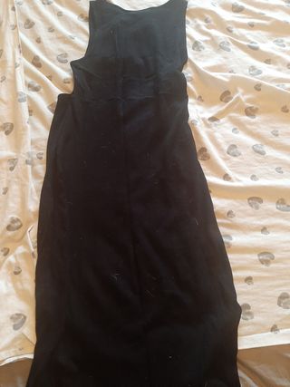 Vestito lungo maglina nero