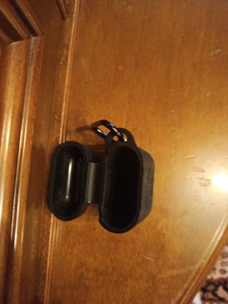 Funda para Airpods/auriculares inalámbricos Negra