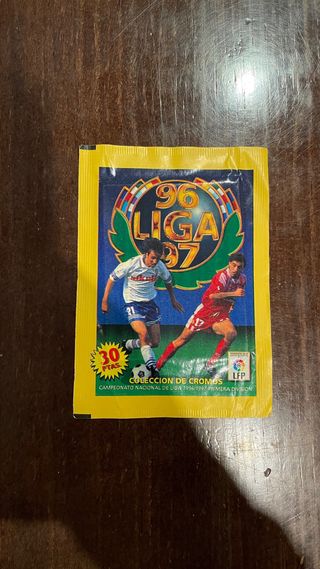 Sobre cromos Liga Este 96-97 sin abrir