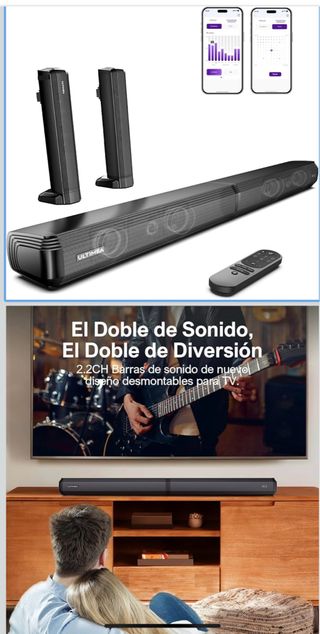 Barra de Sonido ULTIMBA Negra