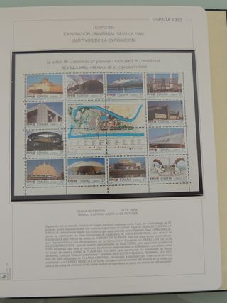 Colección Sellos España FM verde 1975-1990