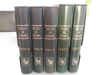 Colección Sellos España FM verde 1975-1990