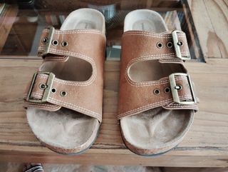 Sandalias Springfield Marrón Mujer