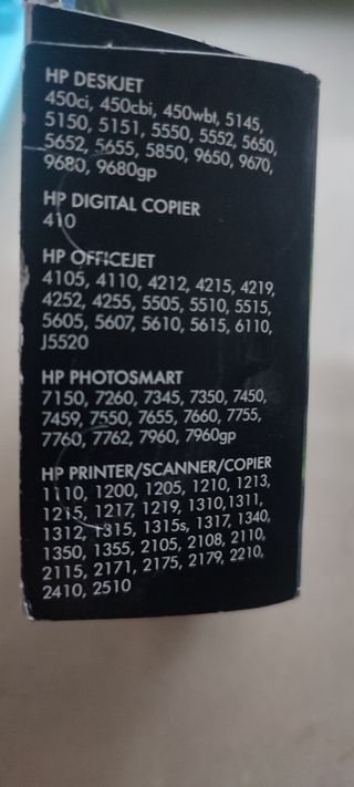Cartucho HP 56 Negro Nuevo