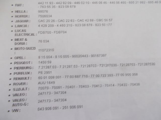 Bomba Gasolina Eléctrica Facet FEP 801 12V