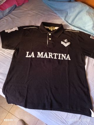 Polo La Martina Uomo Nero