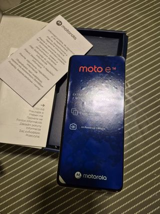 Motorola Moto E14 Negro