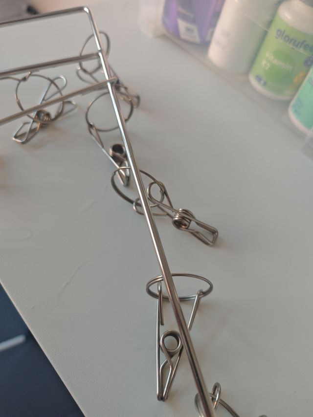 Percha para secar calcetines