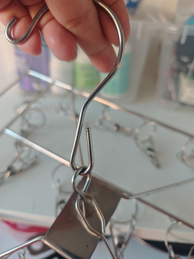 Percha para secar calcetines