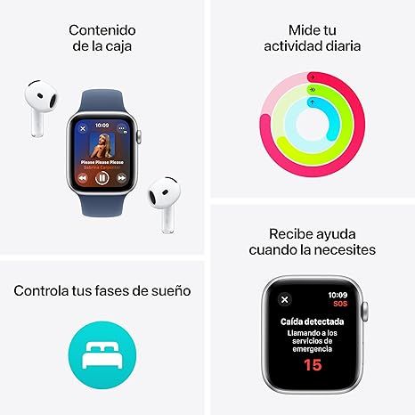 Apple Watch SE 40mm GPS Plata