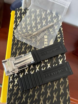 Correa Breitling caucho