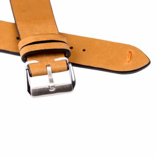 Correa de reloj Hidalgo piel ocre 22/20mm