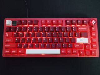 Teclado Leobog HI75 Rojo. Sin switches/keycaps.