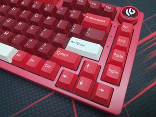Teclado Leobog HI75 Rojo. Sin switches/keycaps.