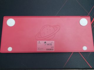 Teclado Leobog HI75 Rojo. Sin switches/keycaps.
