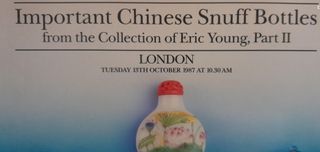 Bottiglie da fiuto cinesi Christie's