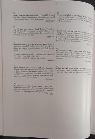 Bottiglie da fiuto cinesi Christie's