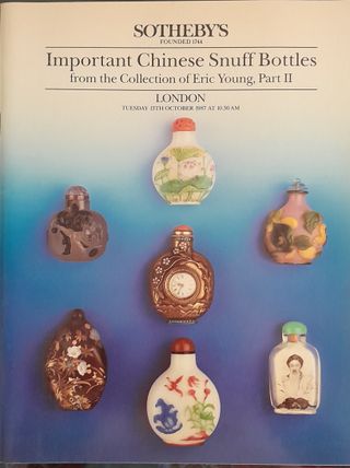 Bottiglie da fiuto cinesi Christie's