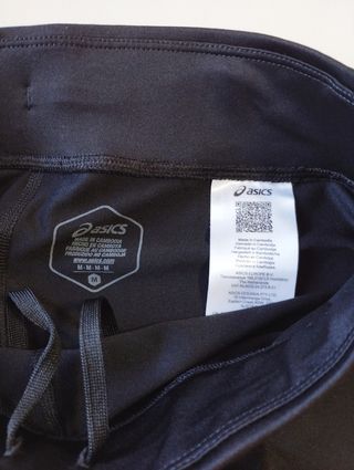 Mallas deportivas Asics mujer negras