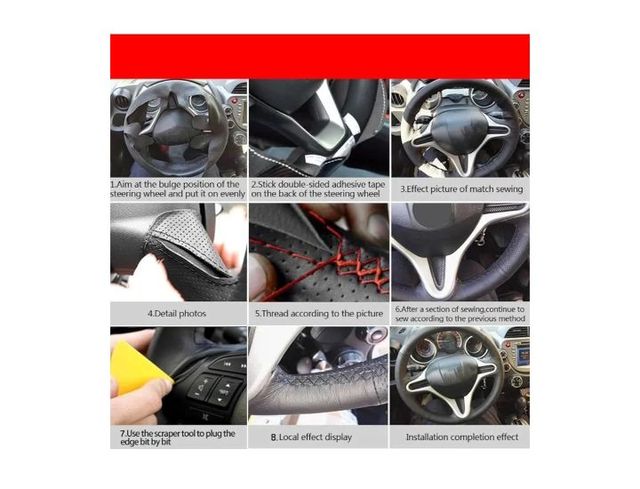 Funda Volante BMW Perforada