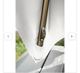 Parasol blanco nuevo