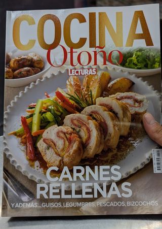 Revista lecturas cocina Otoño. Nueva.