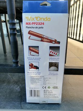 Plancha de pelo Onda PP2324