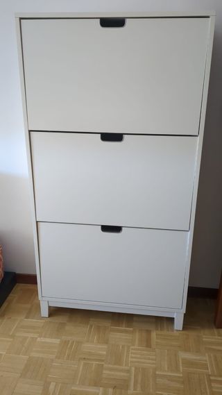 Zapatero Ikea STALL blanco 79x 29x148.