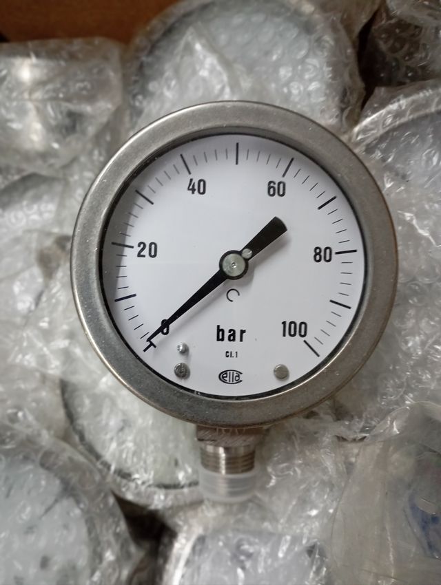 Manómetros Inox Rosca 1/2 Inferior