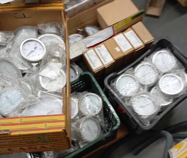 Manómetros Inox Rosca 1/2 Inferior