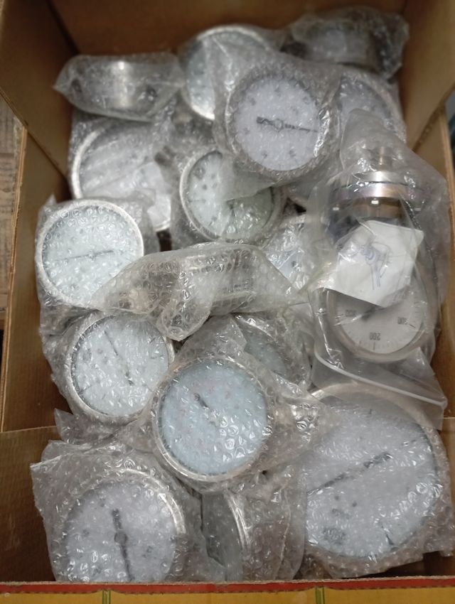 Manómetros Inox Rosca 1/2 Inferior