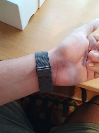 Reloj Skagen Melbye Titanium Gris Naranja