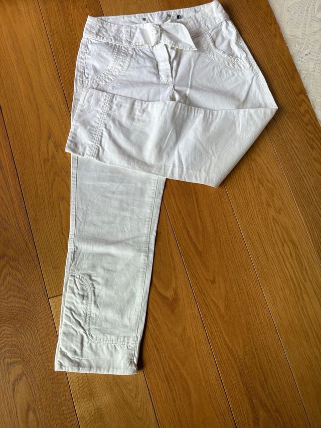 Pantalone Sport Max bianco tg 38