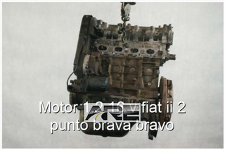Motor 1.2 16 v fiat ii 2 punto brava bravo