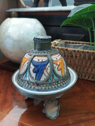 Tarro Cerámica Marroquí Antiguo