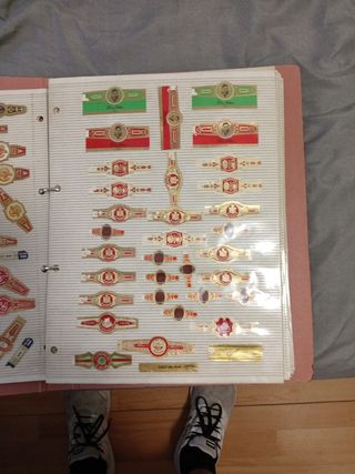Álbum Vitolas Puros Colección