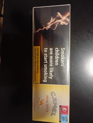 Cajetilla Camel Special Edition
