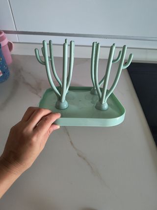 Escurridor de Biberones Verde