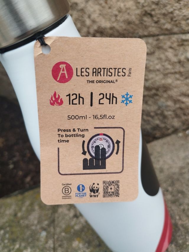 Botella Térmica Les Artistes 500ml Nueva