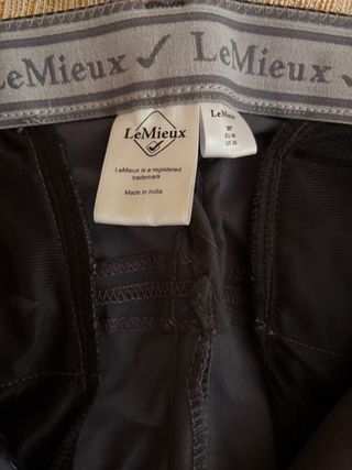 Pantalones de hípica Le Mieux Hombre Gris.