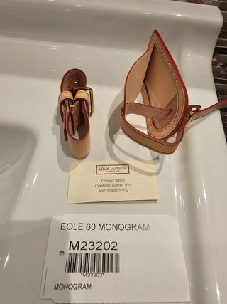 Louis Vuitton Etiqueta y identificador de equipaje