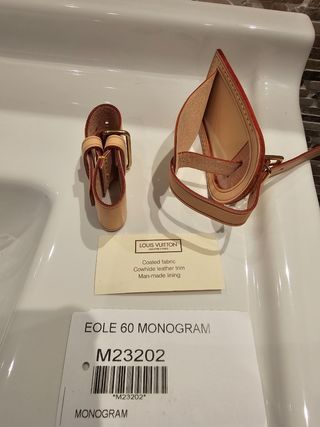 Louis Vuitton Etiqueta y identificador de equipaje