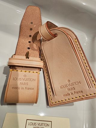 Louis Vuitton Etiqueta y identificador de equipaje