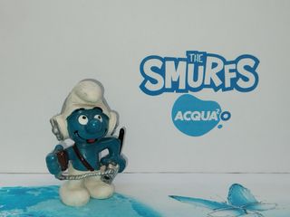 Puffi Puffo CB Radio 20143 Smurf var. 1B Ant.nera